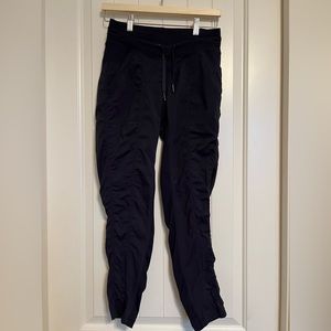 Original, Lululemon dance, studio, joggers, size 4 navy blue